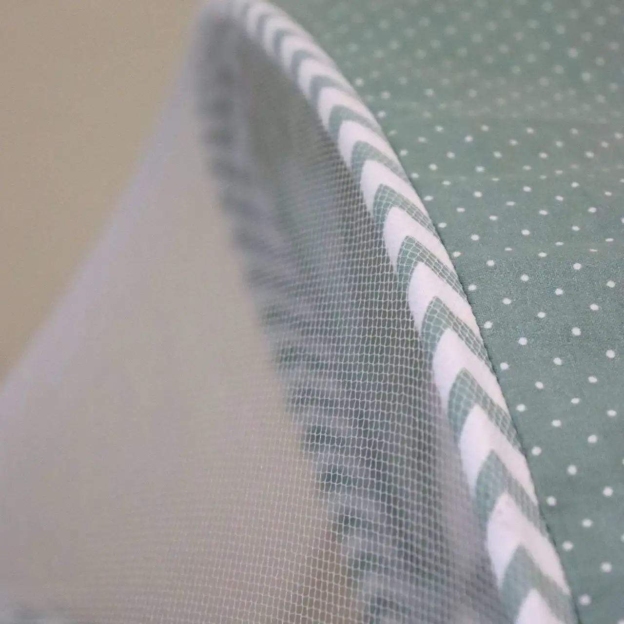 Baby Bedding Set Mattress with Mosquito Net and Pillow - Green