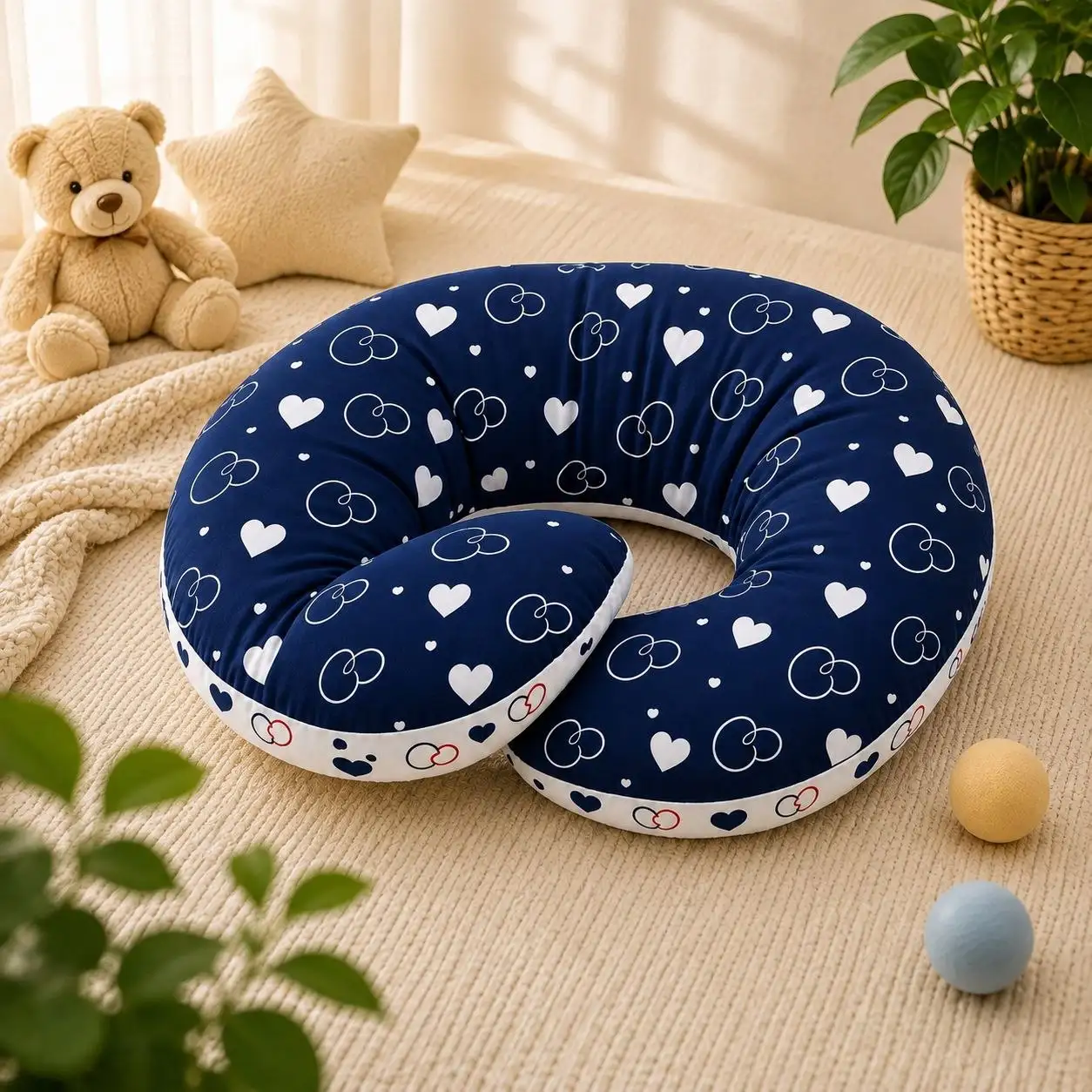 Cotton Feeding Pillow For Babies