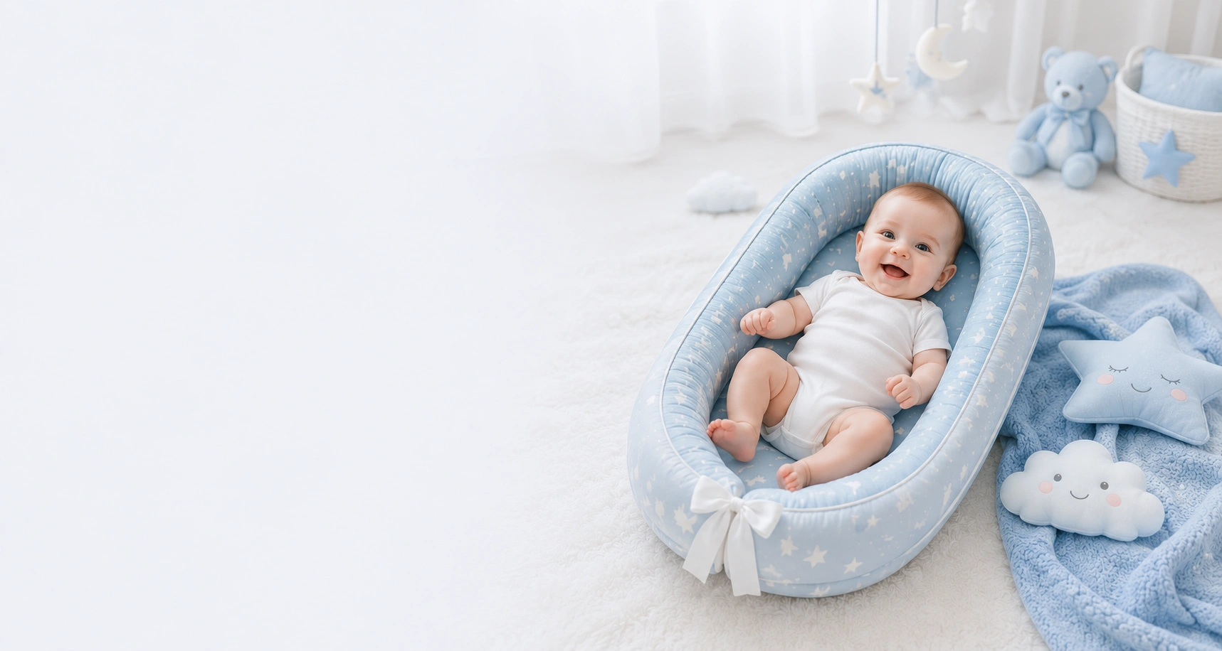 Soft premium baby nest bed for newborn babies